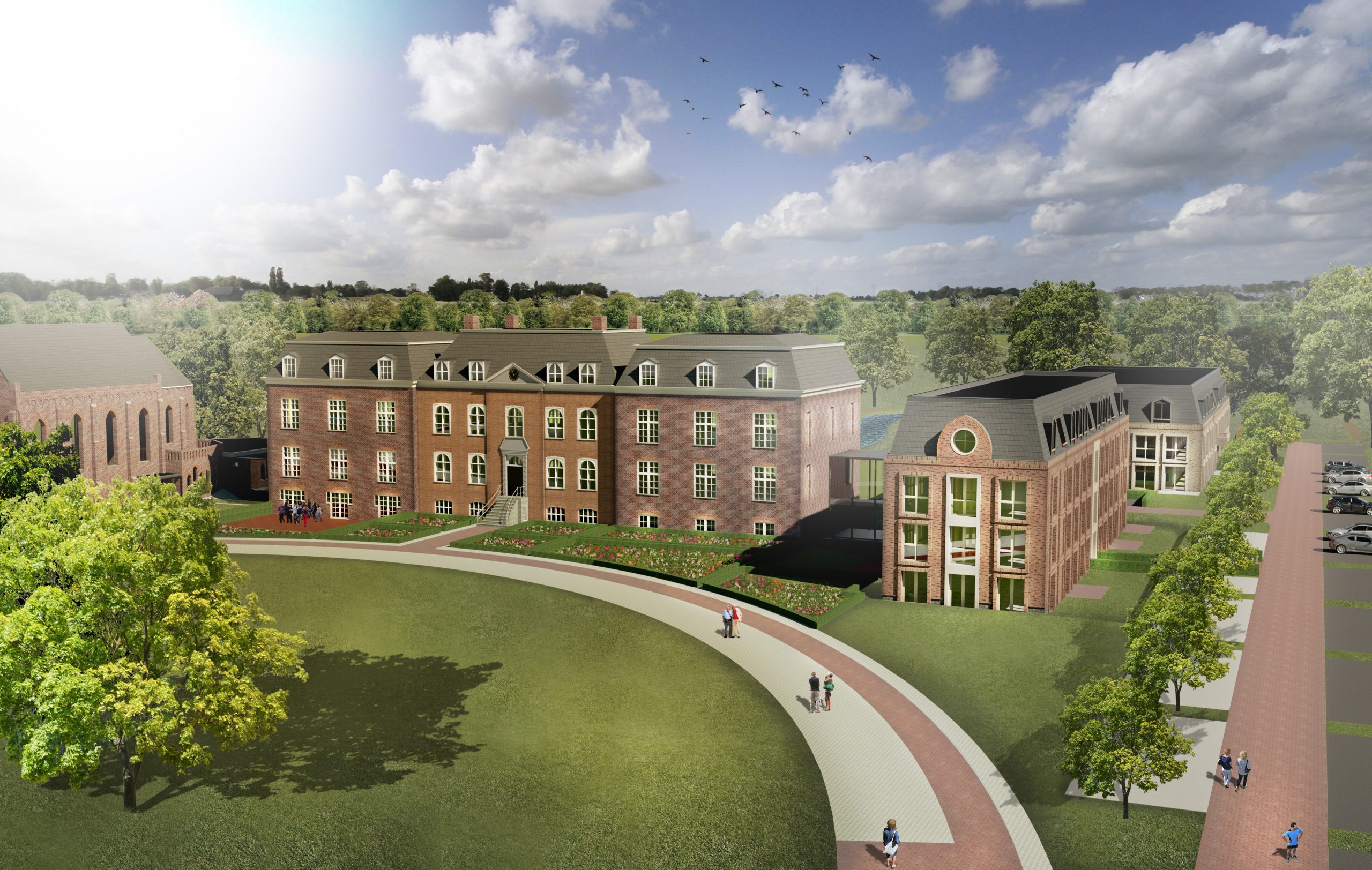 Vooraanzicht Groot Bijstervelt