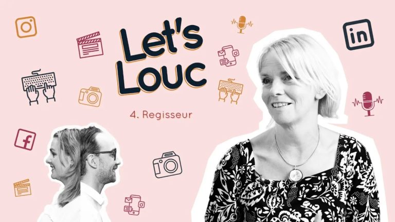 Malou van Loon in gesprek met regisseur chantal de jong in de serie let's louc